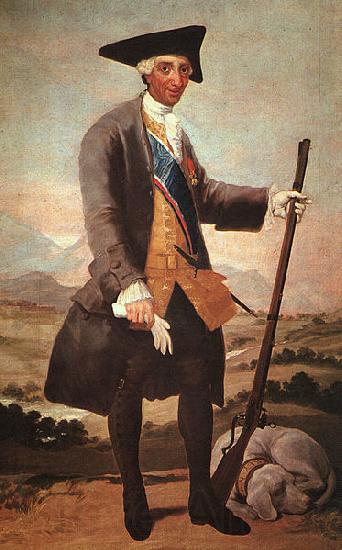 Francisco de Goya King Charles III as a hunter